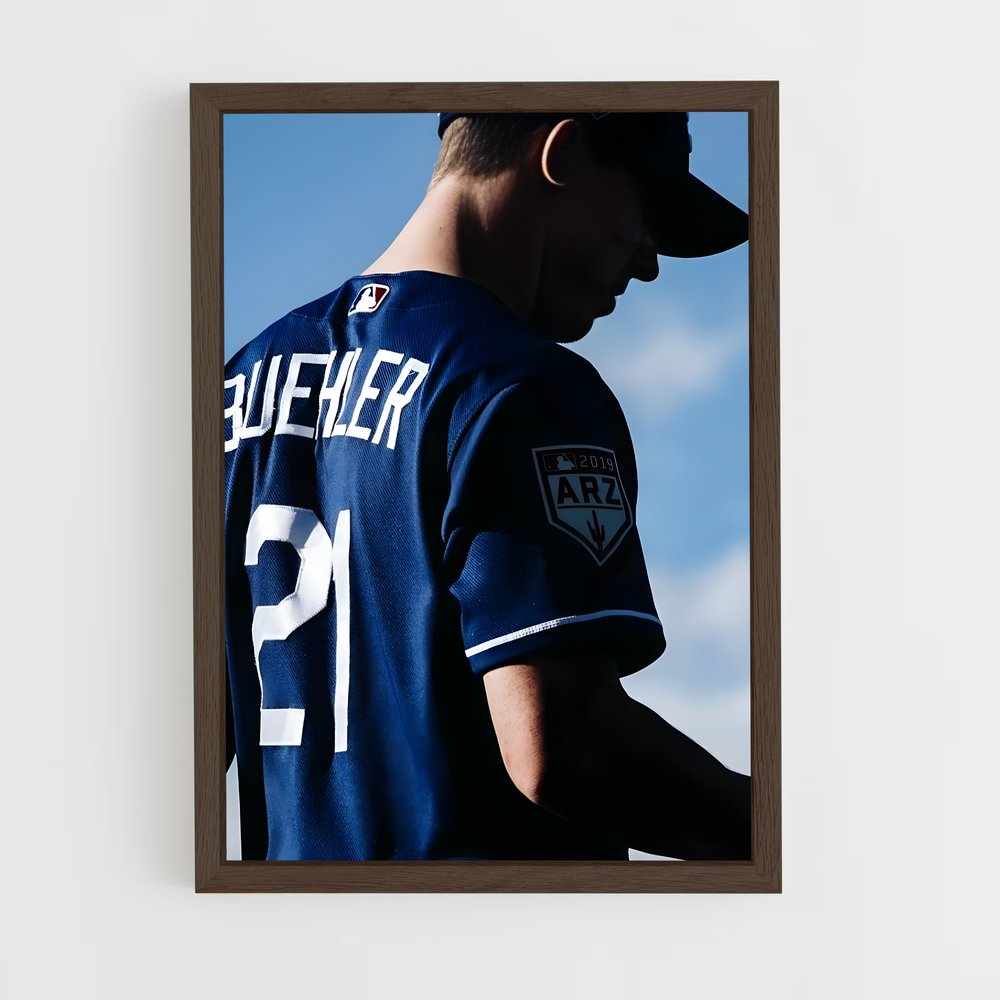 Poster Walker buehler – affiche Baseball (vue 5)